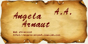 Angela Arnaut vizit kartica